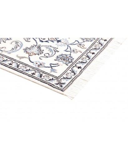 Tappeto Nain Kashmar Persia beige grigio 68x137