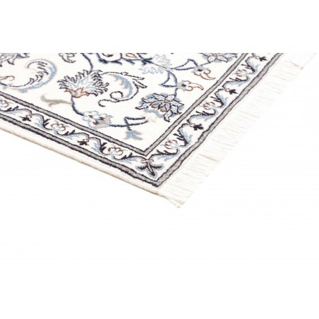 Tappeto Nain Kashmar Persia beige grigio 68x137