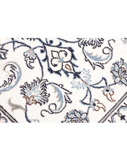 Tappeto Nain Kashmar Persia beige grigio 68x137