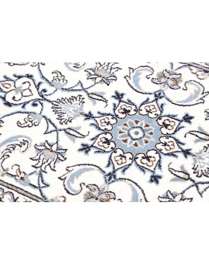 Tappeto Nain Kashmar Persia beige grigio 68x137