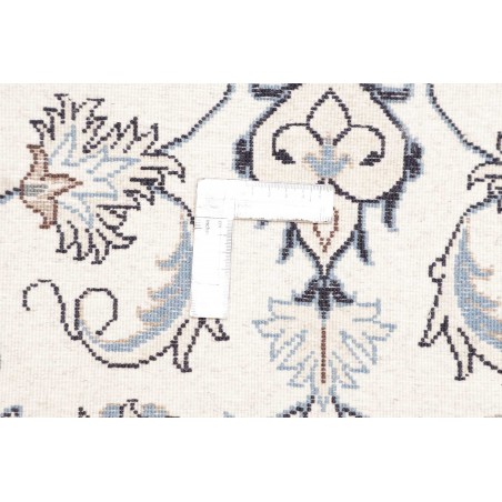 Tappeto Nain Kashmar Persia beige grigio 68x137