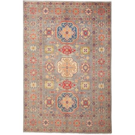 Tappeto Kazak Afghanistan marrone 198x296