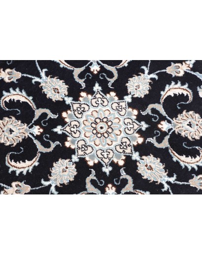 Tappeto Nain Kashmar Persia bianco grigio 98x102