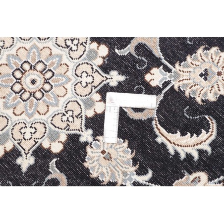 Tappeto Nain Kashmar Persia bianco grigio 98x102