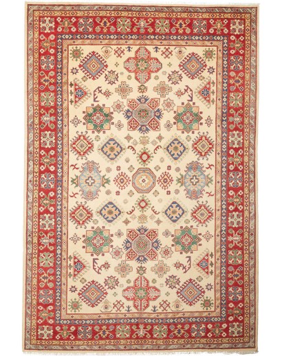Tappeto Kazak Pakistan marrone 200x301