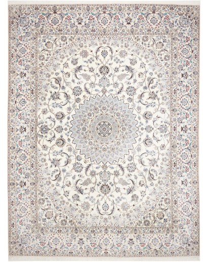 Tappeto Nain 9La Persia bianco 296x395