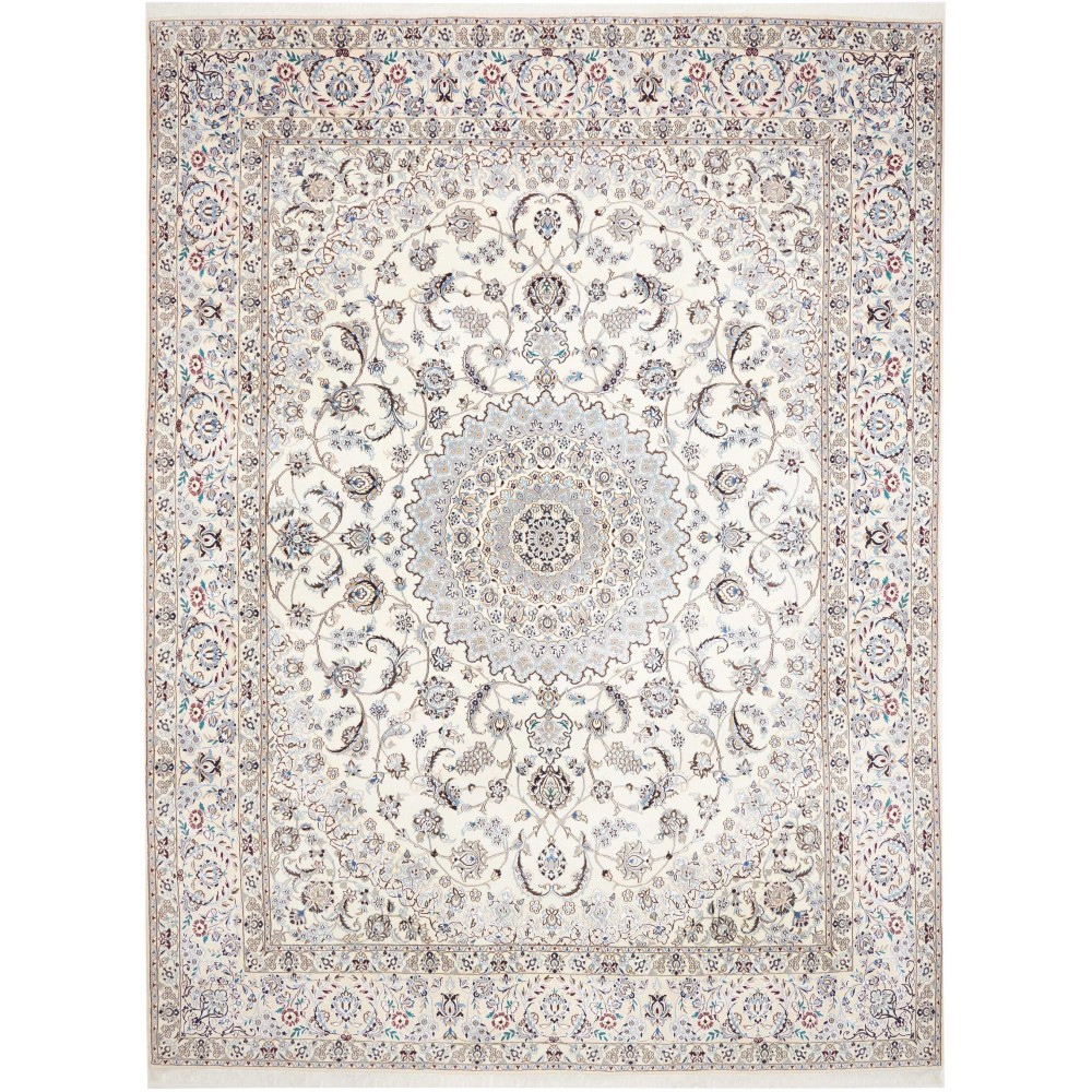 Tappeto Nain 9La Persia bianco 296x395