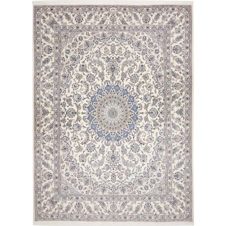 Tappeto Nain Kashmar Persia bianco 290x400