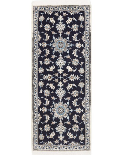 Tappeto Nain Kashmar Persia bianco 80x200