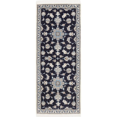 Tappeto Nain Kashmar Persia bianco 80x200
