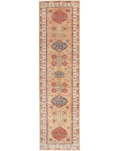 Tappeto Kazak Fine Pakistan marrone 82x297
