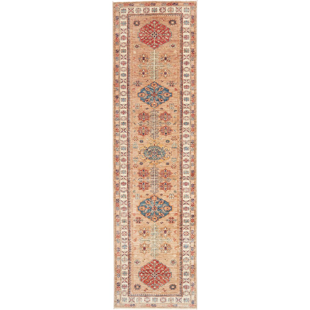 Tappeto Kazak Fine Pakistan marrone 82x297