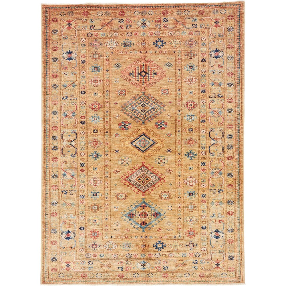 Tappeto Kazak Fine Pakistan marrone 149x205