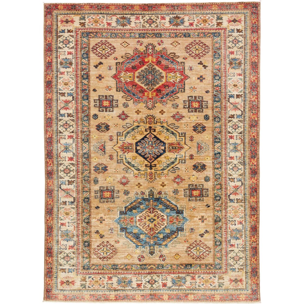 Tappeto Kazak Fine Pakistan marrone 167x234