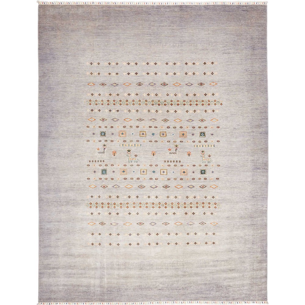 Tappeto Siva Pakistan beige bianco 273x355