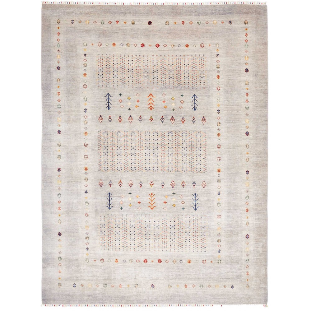 Tappeto Siva Pakistan bianco 271x361
