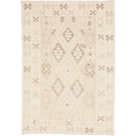 Tappeto Kilim Afghanistan bianco 124x177