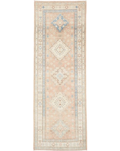 Tappeto Kazak Afghanistan bianco 75x208