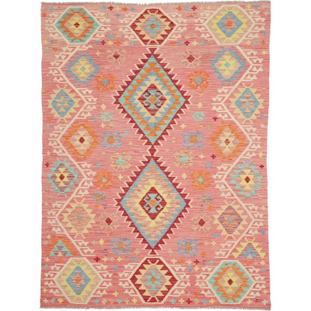 Tappeto Kilim Afghanistan marrone 152x202
