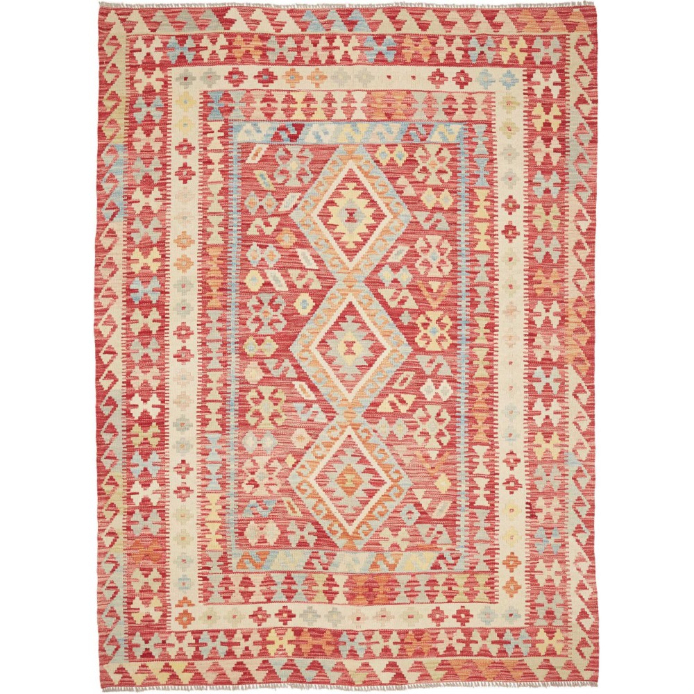 Tappeto Kilim Afghanistan marrone 173x230