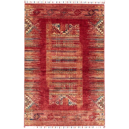 Tappeto Siva Pakistan marrone arancione 100x150