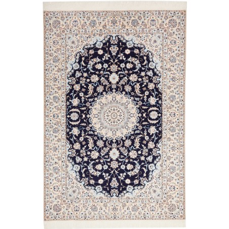 Tappeto Nain 6La Persia bianco grigio 155x232