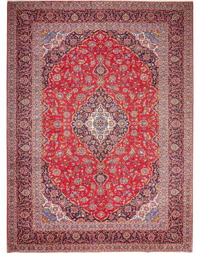 Tappeto Ardakan Persia rosso grigio 304x412