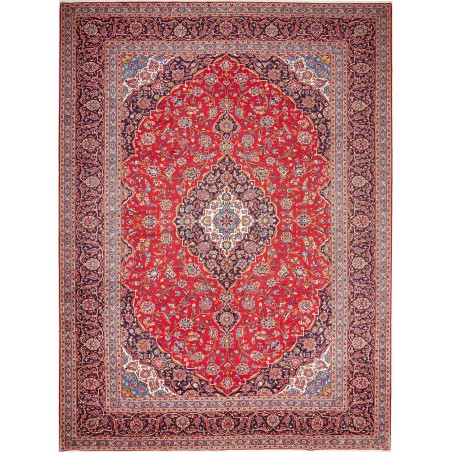 Tappeto Ardakan Persia rosso grigio 304x412