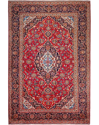 Tappeto Ardakan Persia marrone blu 240x346
