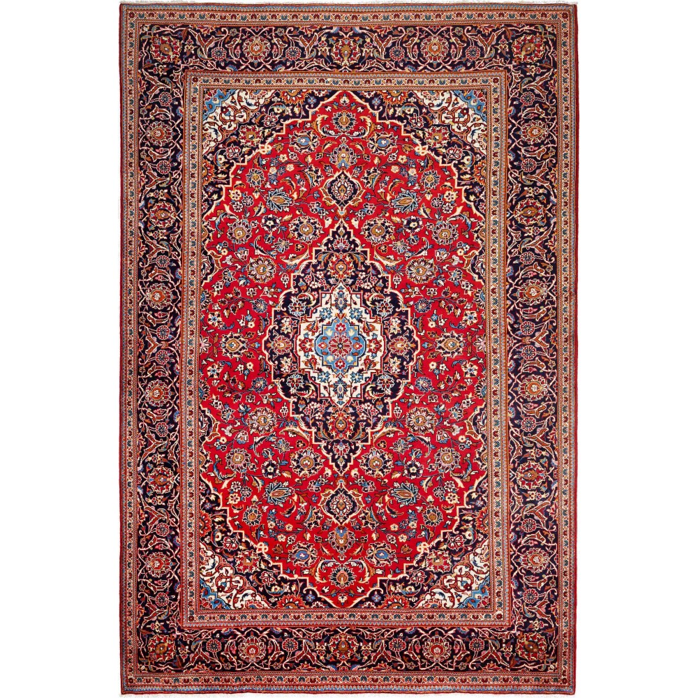 Tappeto Ardakan Persia marrone blu 240x346