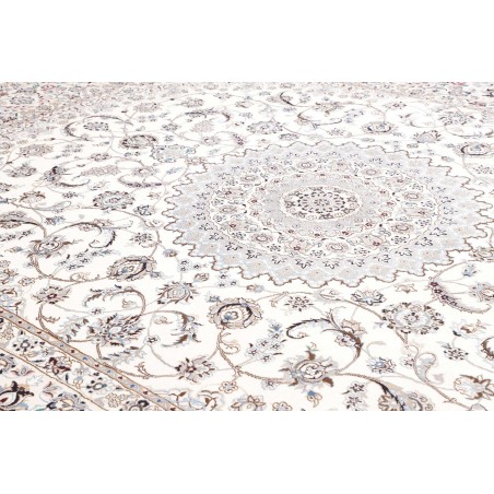 Tappeto Nain 9La Persia bianco 296x395