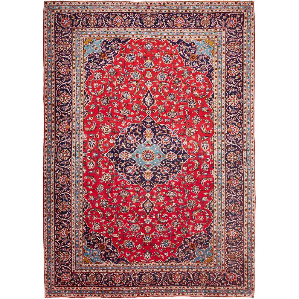 Tappeto Ardakan Persia marrone azzurro 248x348
