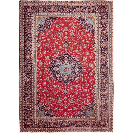 Tappeto Ardakan Persia marrone azzurro 248x348