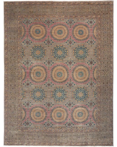 Tappeto Mamlouk Pakistan bianco 271x360