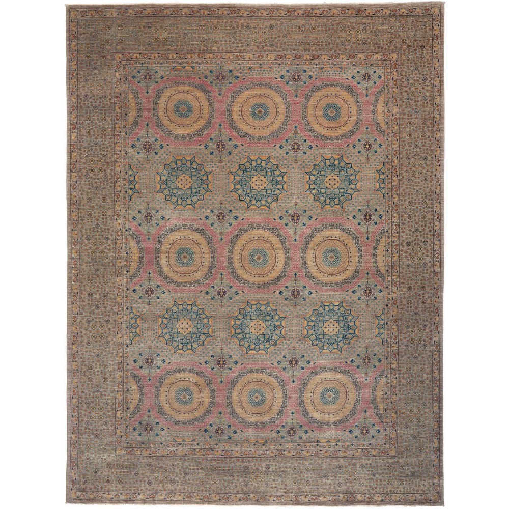 Tappeto Mamlouk Pakistan bianco 271x360