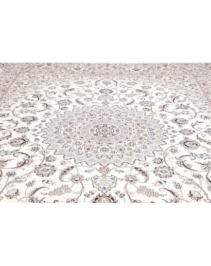 Tappeto Nain 9La Persia bianco 296x395