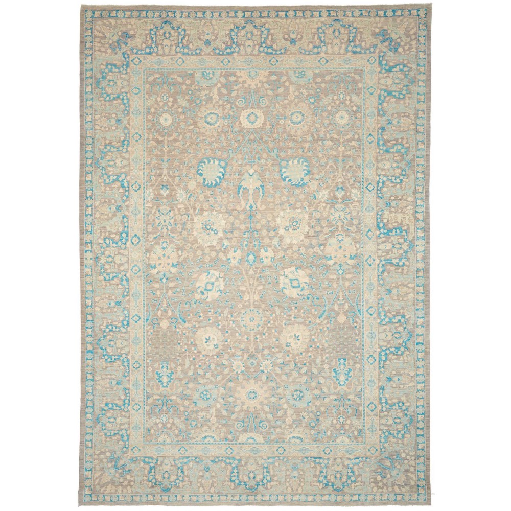Tappeto Zigler Extra Fine Pakistan beige blu 299x429
