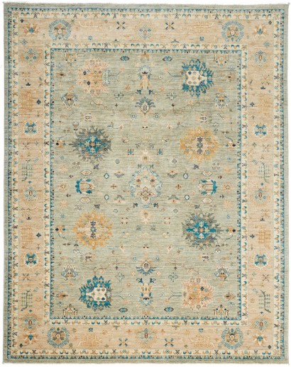 Tappeto Zigler Fine Pakistan marrone grigio 197x248