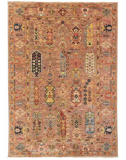 Tappeto Tribal Pakistan marrone 129x180