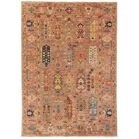 Tappeto Tribal Pakistan marrone 129x180
