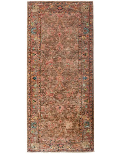 Tappeto Zigler Fine Pakistan azzurro giallo 82x188