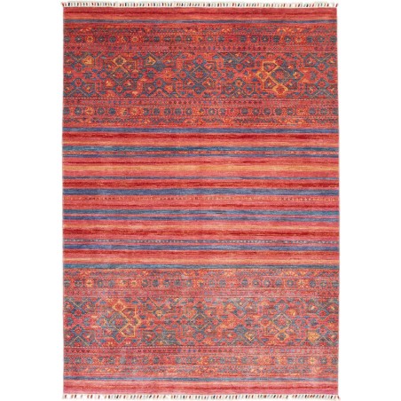 Tappeto Rubin Pakistan rosso azzurro 171x239