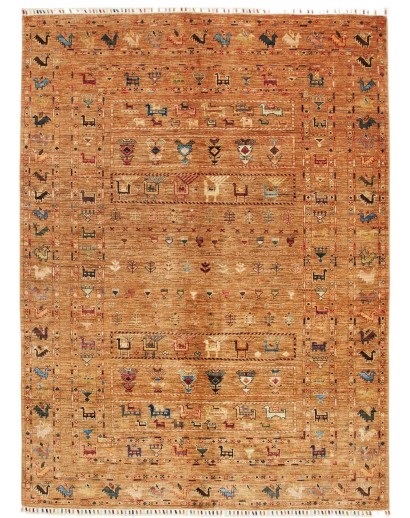 Tappeto Rubin Pakistan arancione bianco 174x233