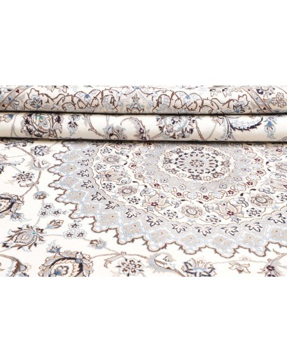 Tappeto Nain 9La Persia bianco 296x395