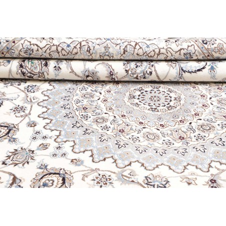 Tappeto Nain 9La Persia bianco 296x395
