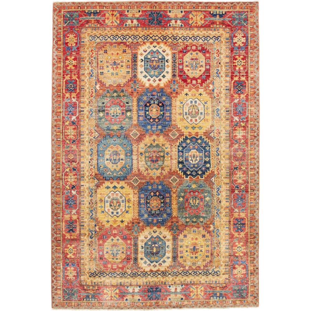 Tappeto Tribal Pakistan marrone 160x238