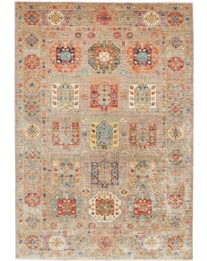 Tappeto Tribal Pakistan marrone 170x243
