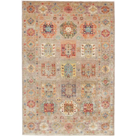 Tappeto Tribal Pakistan marrone 170x243