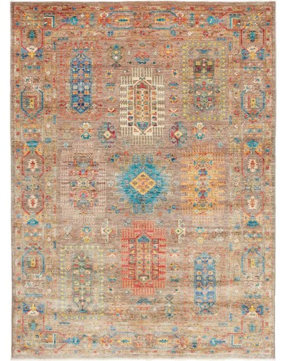 Tappeto Tribal Pakistan marrone 170x231