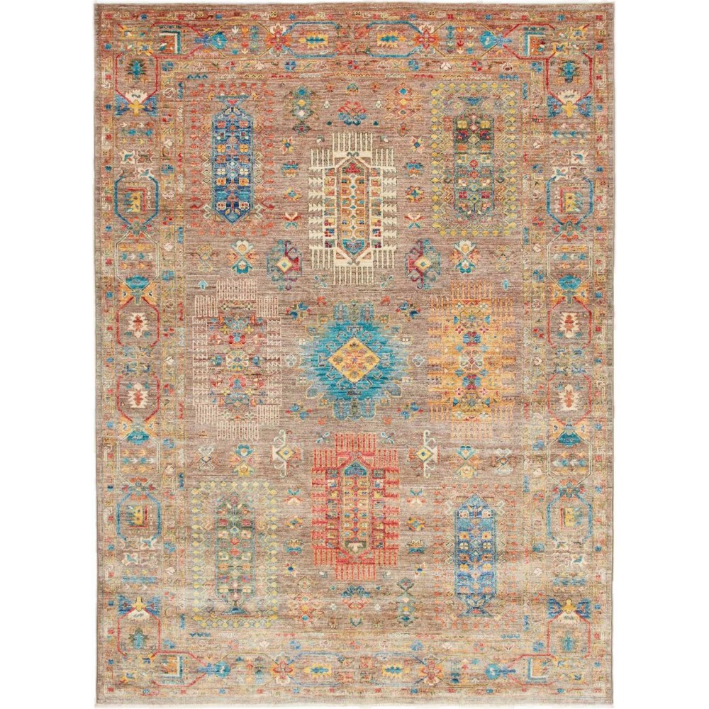 Tappeto Tribal Pakistan marrone 170x231